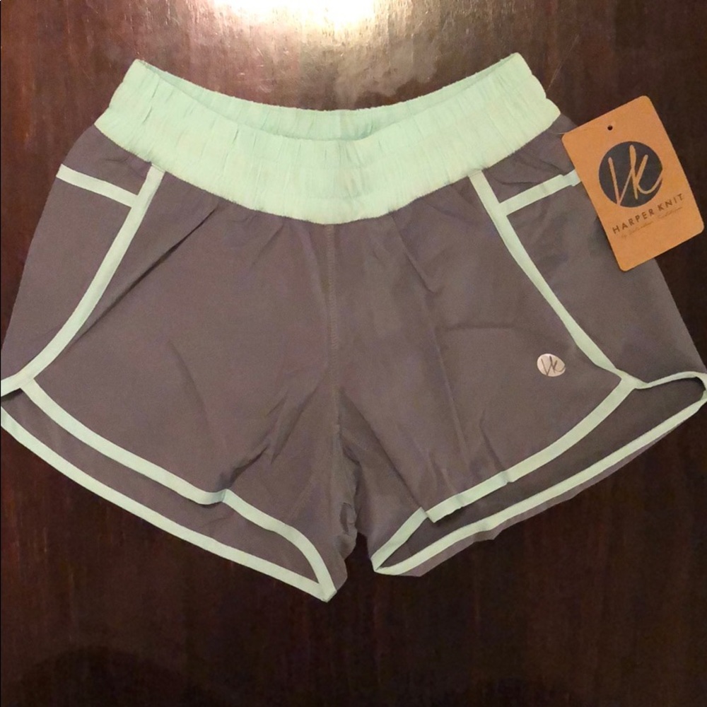 Gray & Green Volunteer Traditions Sexy Track Short - Picture 6 of 8